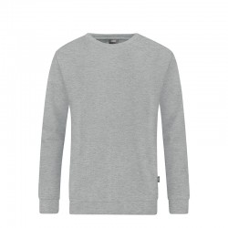 Sweat Organic hellgrau meliert