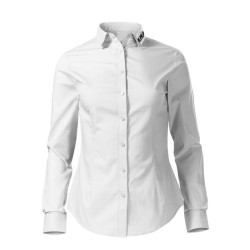 Damen Bluse BRU Langarm weiß