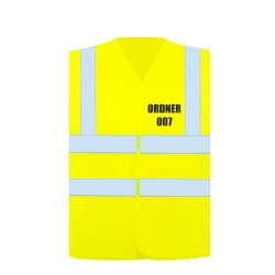 Ordnerweste Gelb