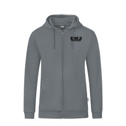 Kapuzenjacke Organic steingrau