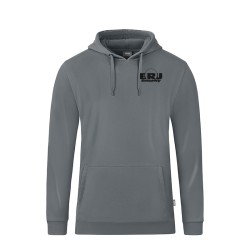 Kapuzensweat Organic steingrau