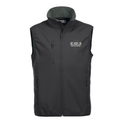 Softshell Weste Herren Schwarz